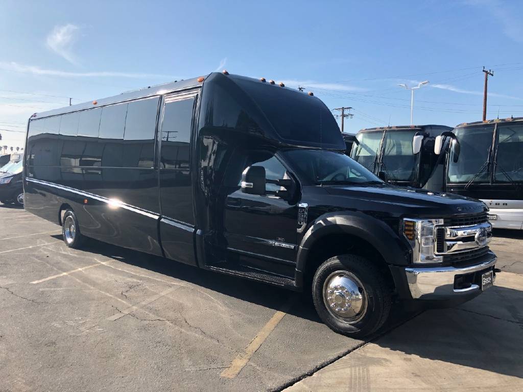 26 Passenger Party Bus with Tables